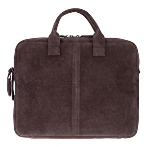 Bloominbag Mocha Still Hakiki Süet Deri 13-14 Inç Macbook/laptop Çantası görseli 5