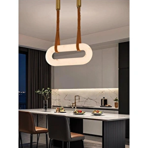 Apliqa Haylen 60lık Sıralı 30 Watt 3 Renkli Led Avize görseli 1