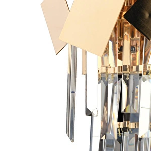 Apliqa Roshan Modern Gold Tasarım Salon Koridor Ledli Salon Aplik görseli 4