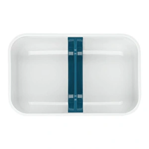 Zwilling Fresh & Savevakumlu Yemek Taşima Kabi, L Düz, Plasti̇k, Beyaz-akdeni̇z Mavi̇si̇ görseli 4