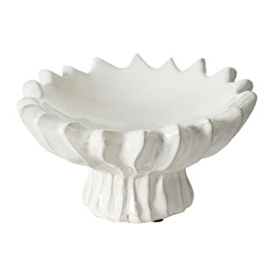 Mudo Home Move Dekorati̇f Kase Beyaz 23cm