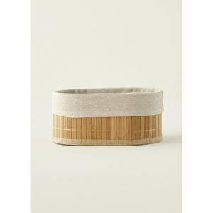 Bella Maison Bres Bambu Düzenleyici Kutu 2'li Naturel Naturel görseli 3