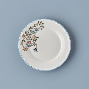 Bella Maison Vintage Porselen Pasta Tabağı 4'lü Mavi (20 Cm) Mavi görseli 4