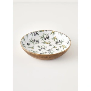 Bella Maison Olive Mango Sunum Kasesi (30x8 Cm) Çok Renkli