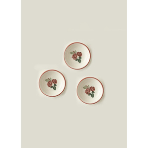 Bella Maison Rose Porselen 3'lü Kase (9 Cm)