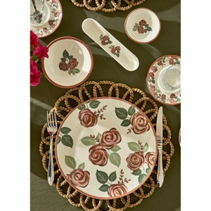 Bella Maison Rose Porselen Kase (9 Cm) Çok Renkli