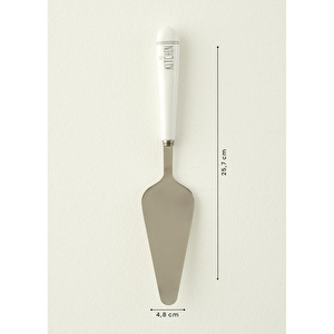 Bella Maison My Kitchen Çelik Spatula Beyaz (25,7x4,8x1,3 Cm) Beyaz görseli 4