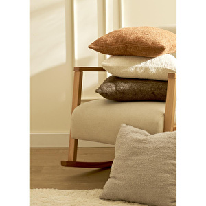 Bella Maison Pietra Basic Dolgulu Kırlent Kiremit (43x43 Cm) Kiremit