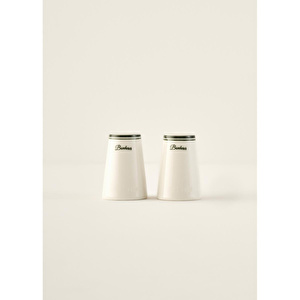 Bella Maison Bonheur Porselen Tuzluk-biberlik Seti Yeşil (8 Cm) Yeşil