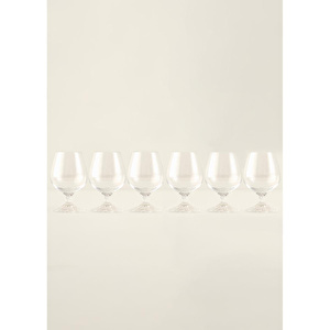 Bella Maison Shape Kristal 6'lı Kahve Yanı Su Bardağı Naturel (180 Cc)