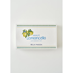 Bella Maison Lemoncello Porselen 6'lı Çay Bardağı Seti (170 Cc) Çok Renkli görseli 5