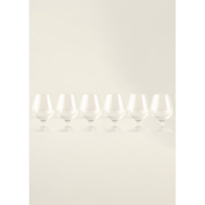 Bella Maison Columba Kristal 6'lı Kahve Yanı Su Bardağı Naturel (180 Cc)