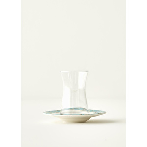 Bella Maison Van Gogh Almond Blossom 6'lı Çay Tabağı Turkuaz (12 Cm) Mavi görseli 5