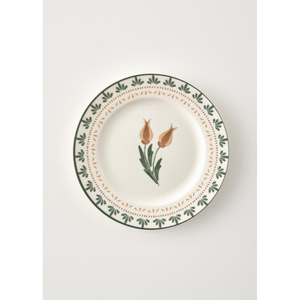 Bella Maison Tulip Porselen 6'lı Pasta Tabağı Seti (21 Cm) Çok Renkli görseli 3