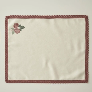 Bella Maison Rose Kopanakili Amerikan Servis Krem (35x45 Cm) Krem