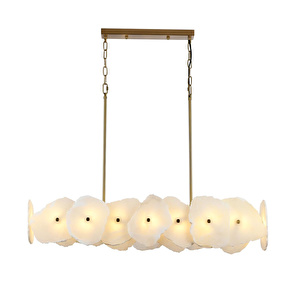Apliqa Harlow Sıralı 48 Watt Gold Ledli Avize görseli 3
