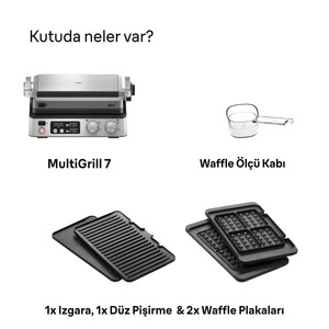 Braun Multigrill 7 Cg7044 Izgaratost görseli 6
