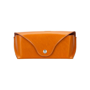 Bloominbag Capri Warm Tan Hakiki Deri Gözlük Kılıfı