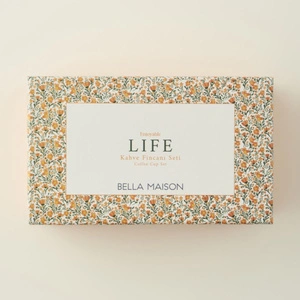 Bella Maison Life 6'lı Kahve Fincanı Seti (120 Cc)