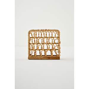 Bella Maison Sierra Peçetelik Naturel (17x4,5x16 Cm) Krem