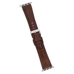 Bloominbag Bloominband Vintage Cognac Deri Apple Watch Kordonu-44/45/46/49mm görseli 3