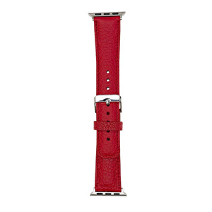 Bloominbag Bloominband Rouge Red Deri Apple Watch Kordonu-40/41/42mm görseli 4