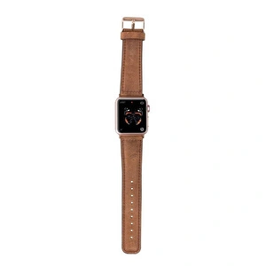 Bloominbag Bloominband Tobacco Brown Deri Apple Watch Kordonu-44/45/46/49mm görseli 3