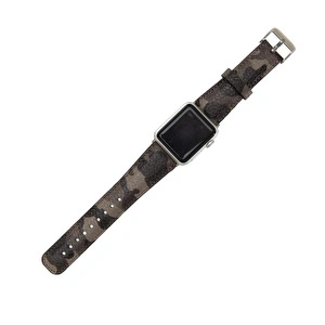 Bloominbag Bloominband Heritage Olive Deri Apple Watch Kordonu-44/45/46/49mm görseli 3