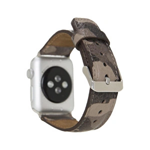 Bloominbag Bloominband Heritage Olive Deri Apple Watch Kordonu-44/45/46/49mm görseli 2