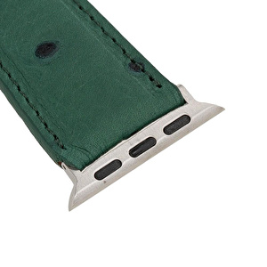 Bloominbag Bloominband Emerald Forest Deri Apple Watch Kordonu-44/45/46/49mm görseli 5