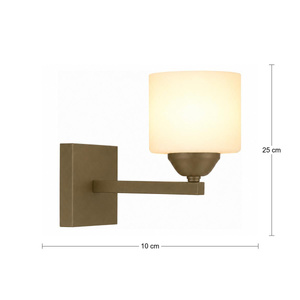 Apliqa Minel Gold Boyalı 2'li Aplik Seti Yatak Odası-yatak Başı,cafe,restoran Için Duvar Lambası görseli 5