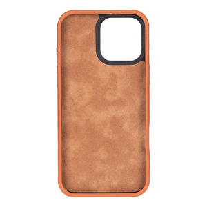 Bloominbag Bloomcase Aeris Warm Tan Iphone 16 Pro Max Magsafe Hakiki Deri Kılıfı görseli 5