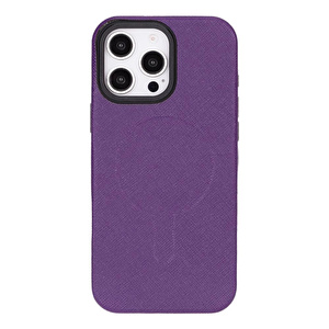 Bloominbag Bloomcase Aeris Dusty Mulberry Iphone 16 Pro Max Magsafe Hakiki Deri Kılıfı görseli 3