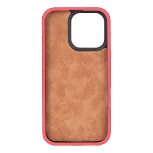 Bloominbag Bloomcase Aeris Electric Fuchsia Iphone 16 Pro Max Magsafe Hakiki Deri Kılıfı görseli 4