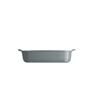 Emile Henry Fırın Kabı Dikdörtgen 30 X 19 Cm - Açık Gri