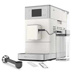 Kitchenaid Tam Otomatik Espresso Makinesi Kf4 Buzlu Kahve Özellikli - Porcelain White görseli 5