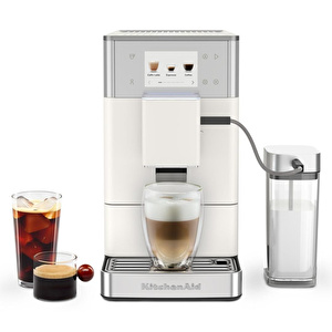 Kitchenaid Tam Otomatik Espresso Makinesi Kf4 Buzlu Kahve Özellikli - Porcelain White