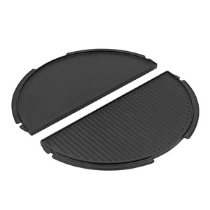 Big Green Egg Döküm Demir Yarım Plança Large görseli 2