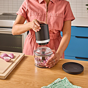 Kitchenaid Go Kablosuz Serisi Üstten Basmalı Doğrayıcı Bataryasız görseli 4