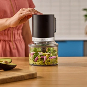 Kitchenaid Go Kablosuz Serisi Üstten Basmalı Doğrayıcı Bataryasız görseli 5