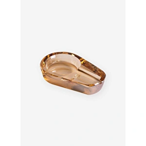 The Mia Kristal Puro Küllüğü Amber 12x8 Cm görseli 2