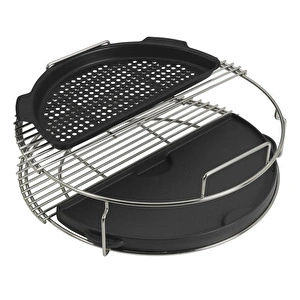 Big Green Egg Delikli Yarım Izgara Large görseli 2