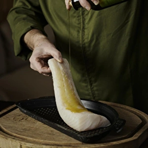 Big Green Egg Delikli Yarım Izgara Large görseli 3