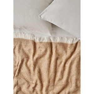 Bella Maison Cozy Akrilik Çift Kişilik Battaniye Bej (200x220 Cm) Bej görseli 2