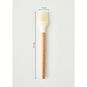 Bella Maison Olivia Silikon Fırça Krem (27x4x2 Cm) Krem görseli 4