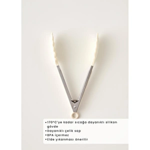 Bella Maison Olivia Silikon Maşa Krem (27x5x3,5 Cm) Krem görseli 2