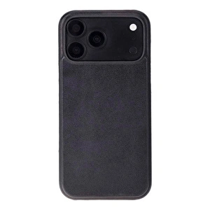 Bloominbag Bloomcase Vectra Obsidian Black Iphone 18 Pro Max Magsafe Hakiki Deri Kılıf görseli 2