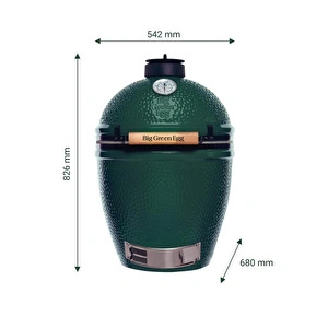Big Green Egg Large Kömürlü Kamado Barbekü görseli 4