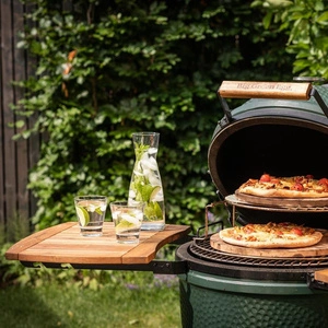 Big Green Egg Ahşap Egg Mates Yan Sehpa Xlarge görseli 3
