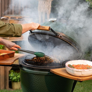 Big Green Egg Ahşap Egg Mates Yan Sehpa Large görseli 4